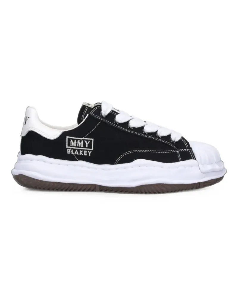 MIHARAYASUHIRO Blakey Low-Top-Sneakers aus Canvas mit OG-Sohle - Schwarz Schwarz