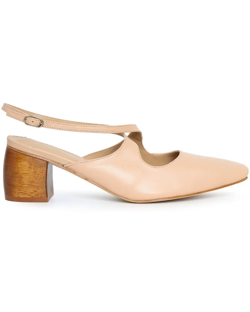 Sarah Chofakian Closet Pumps 40mm - Nude Nude