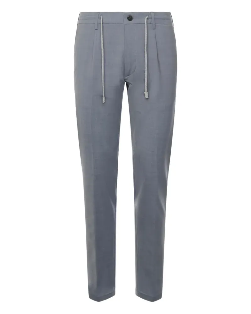 Eleventy Hose mit Kordelzug - Blau Blau