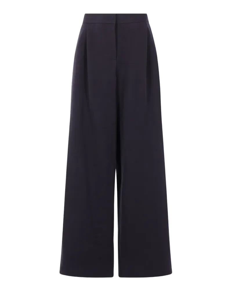 Dušan pleated palazzo pants - Blau Blau