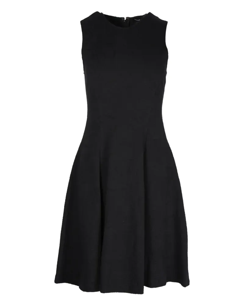 Theory A-line cotton dress - Schwarz Schwarz