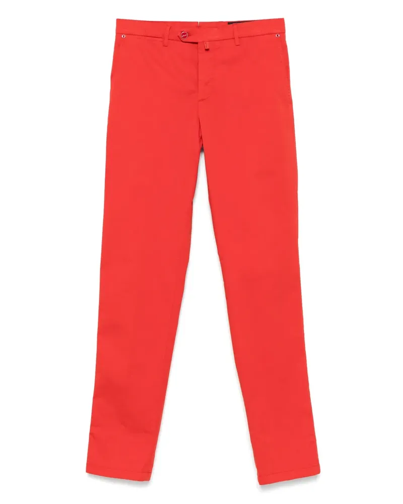 Kiton Klassische Chino - Rot Rot
