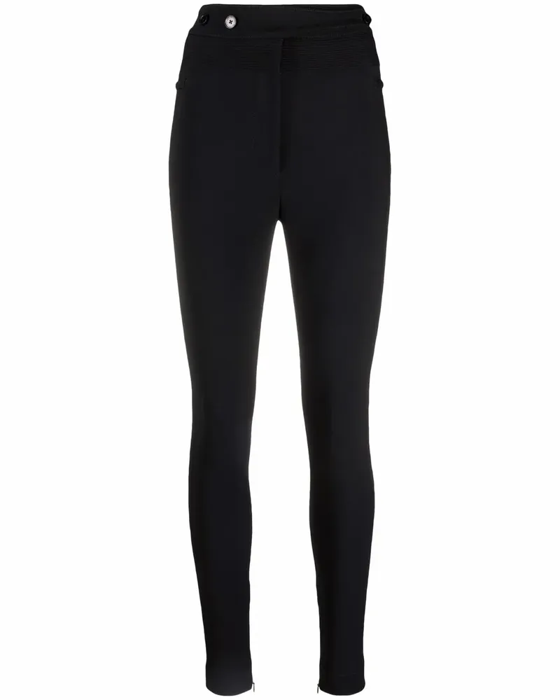 Stella McCartney Klassische Skinny-Hose - Schwarz Schwarz