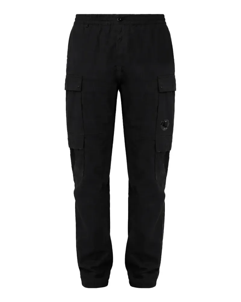 C.P. Company Geknöpfte Cargohose - Schwarz Schwarz