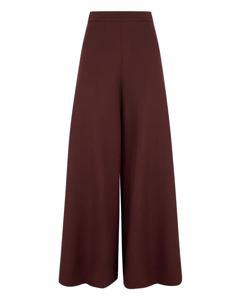 Roberto Cavalli wool palazzo pants - Rot Rot