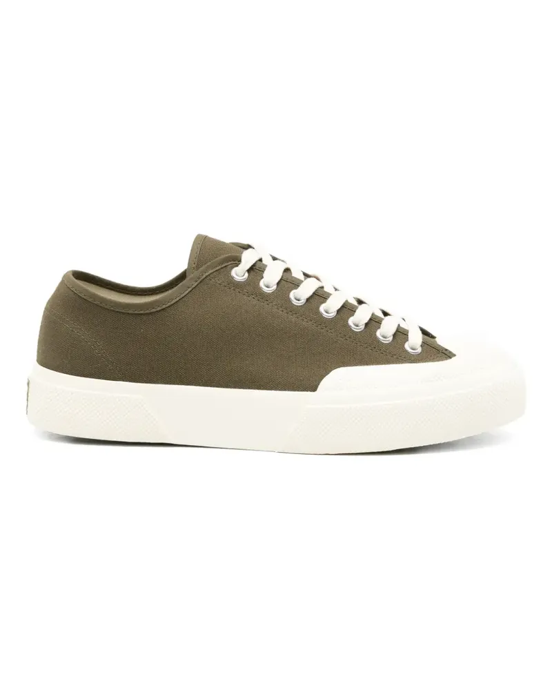 Superga lace-up canvas sneakers - Grün Grün