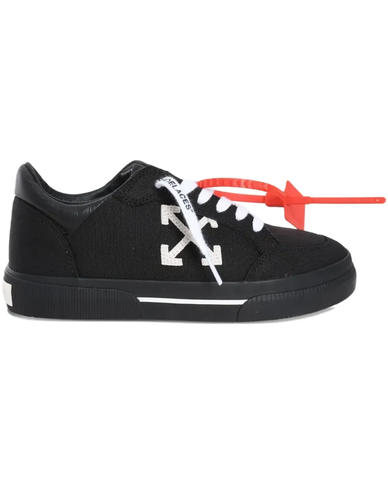 OFF-WHITE Low Vulcanized Sneakers - Schwarz Schwarz