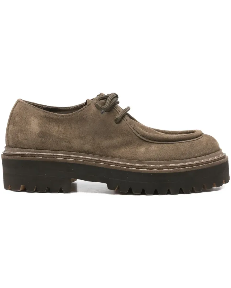 Officine Creative Italia Loafer mit Schnürung - Grün Grün