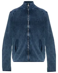 Diesel S-Wafcool-Zip-LS Sweatshirt Blau