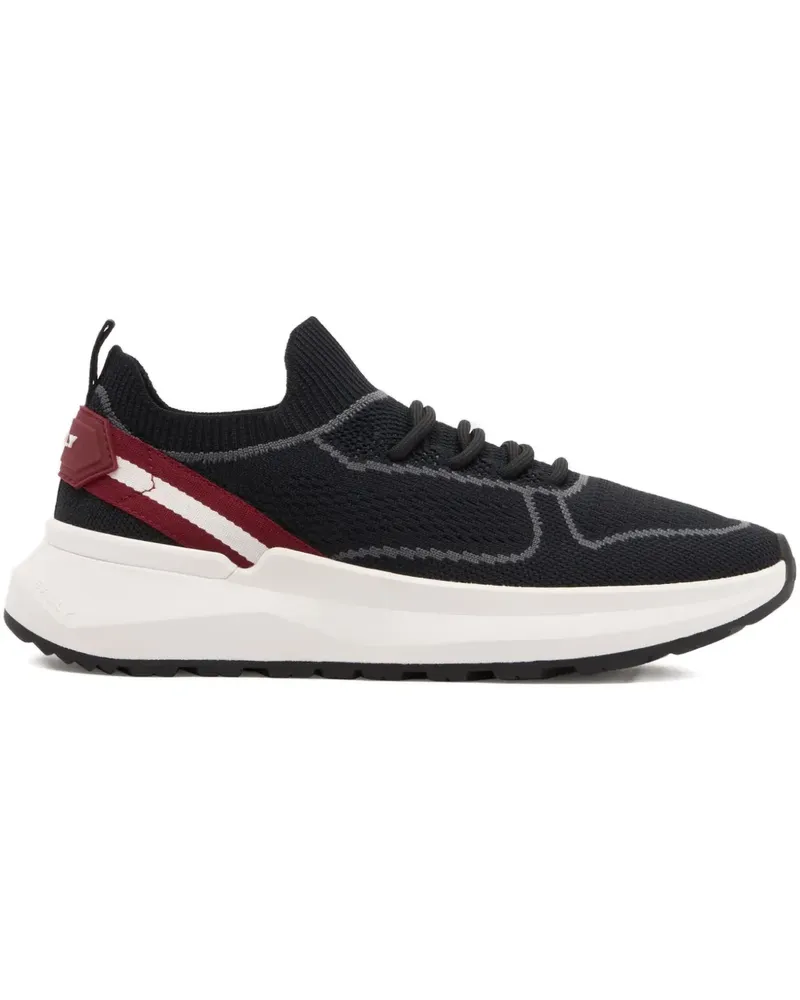 Bally Sylen Sneakers mit Ripsband - Schwarz Schwarz