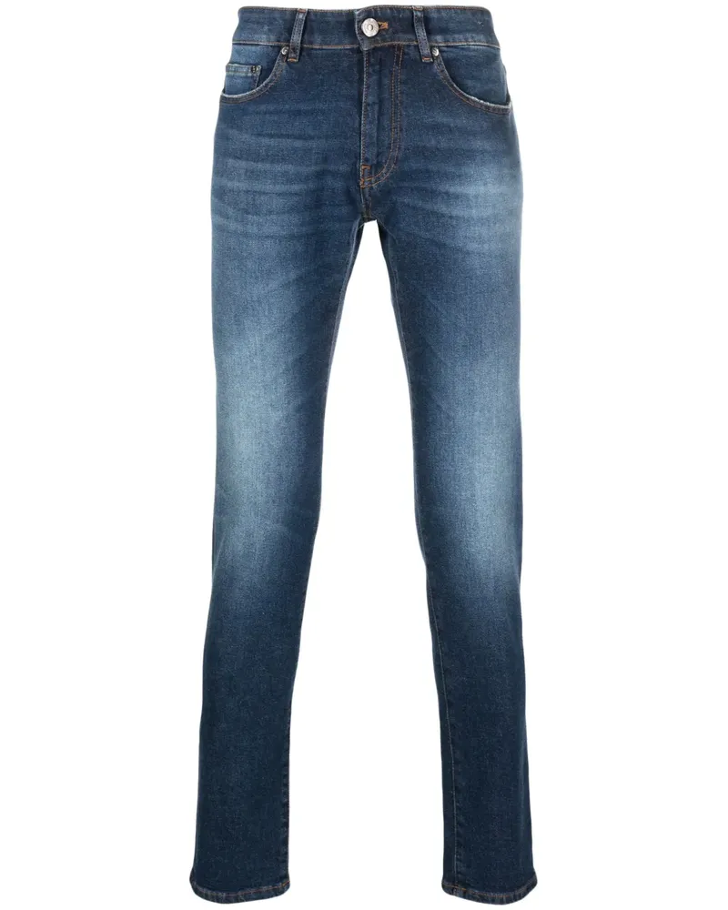 PT TORINO Tief sitzende Skinny-Jeans - Blau Blau