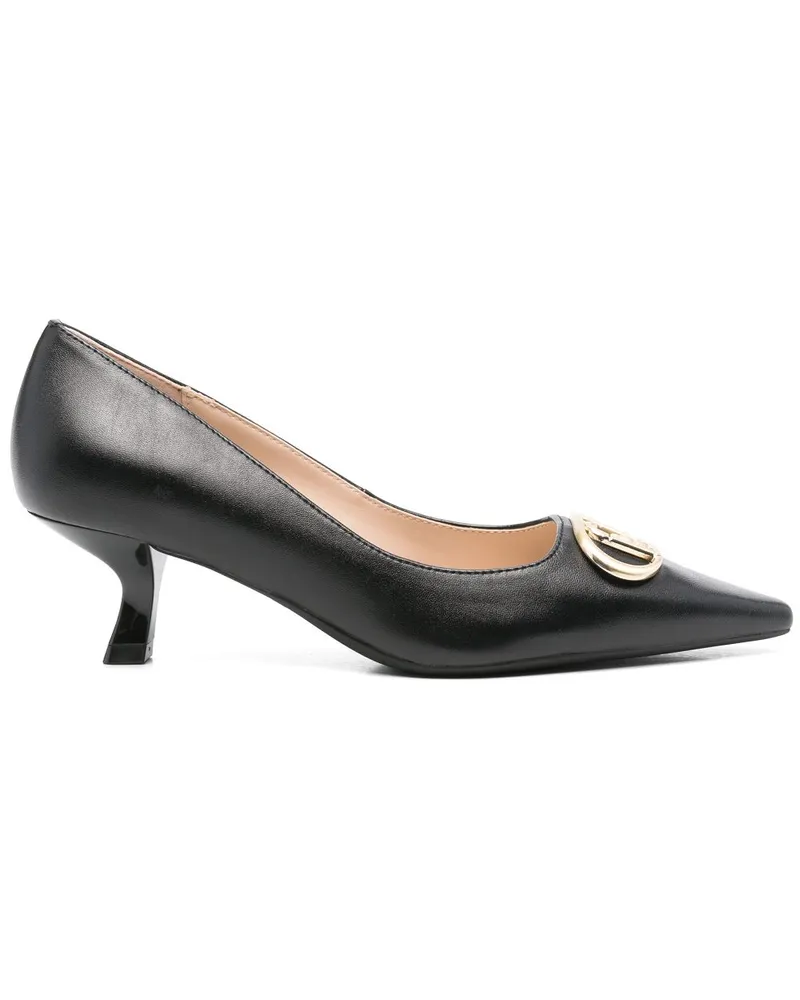 Liu Jo Pumps mit Logo-Schild 50mm - Schwarz Schwarz