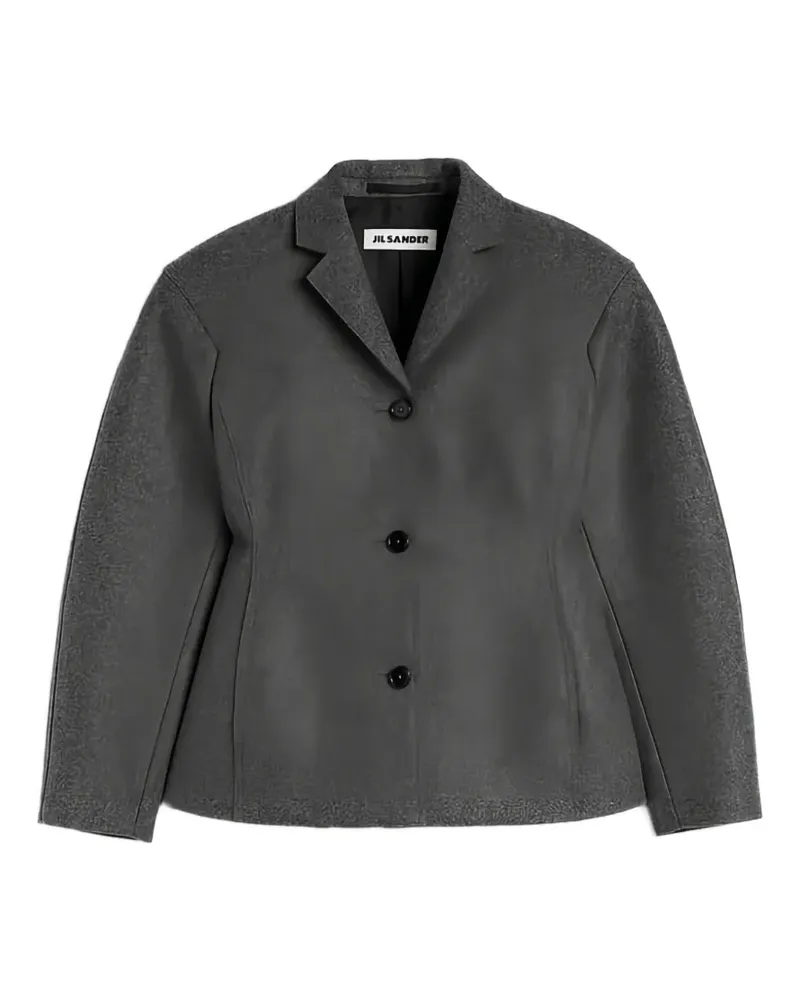 Jil Sander Skulpturaler Blazer - Grau Grau