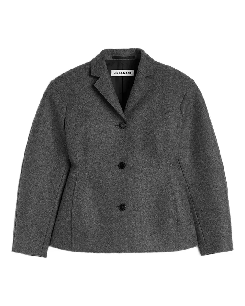 Jil Sander Skulpturaler Blazer - Grau Grau