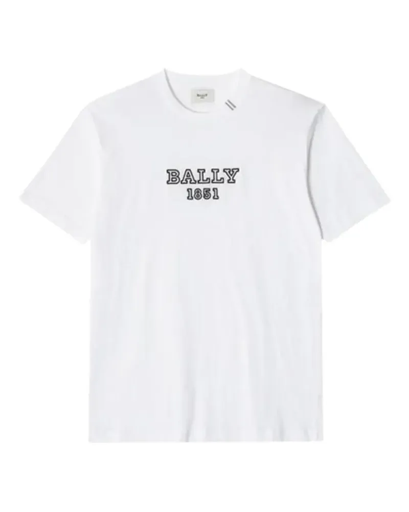 Bally logo-print T-shirt - Weiß Weiß