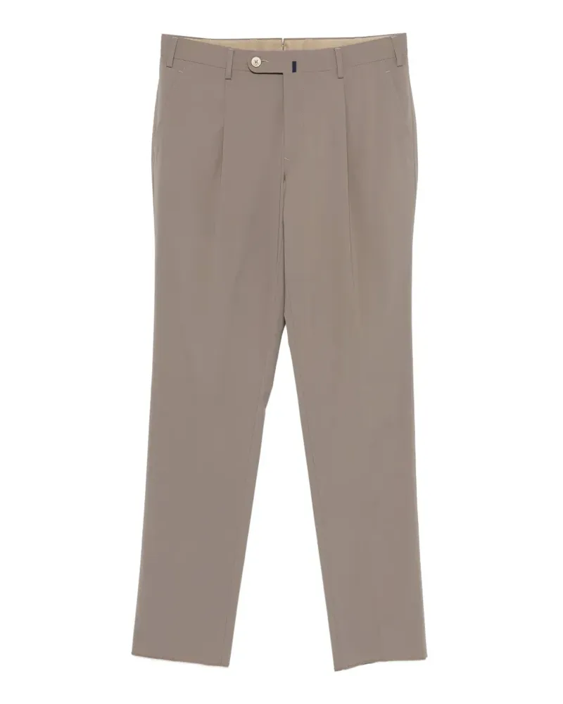 The Gigi pleated trousers - Nude Nude