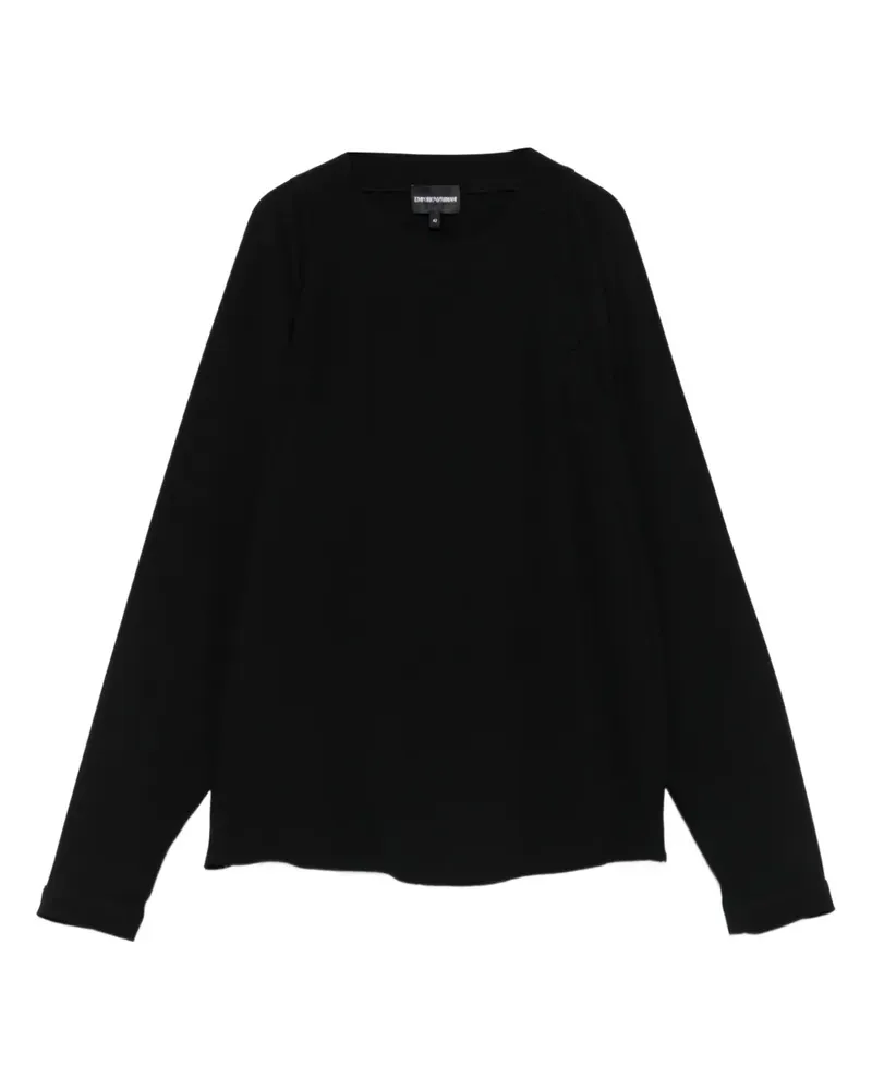 Emporio Armani long-sleeve top - Schwarz Schwarz