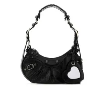 Le Cagole XS Schultertasche - Schwarz