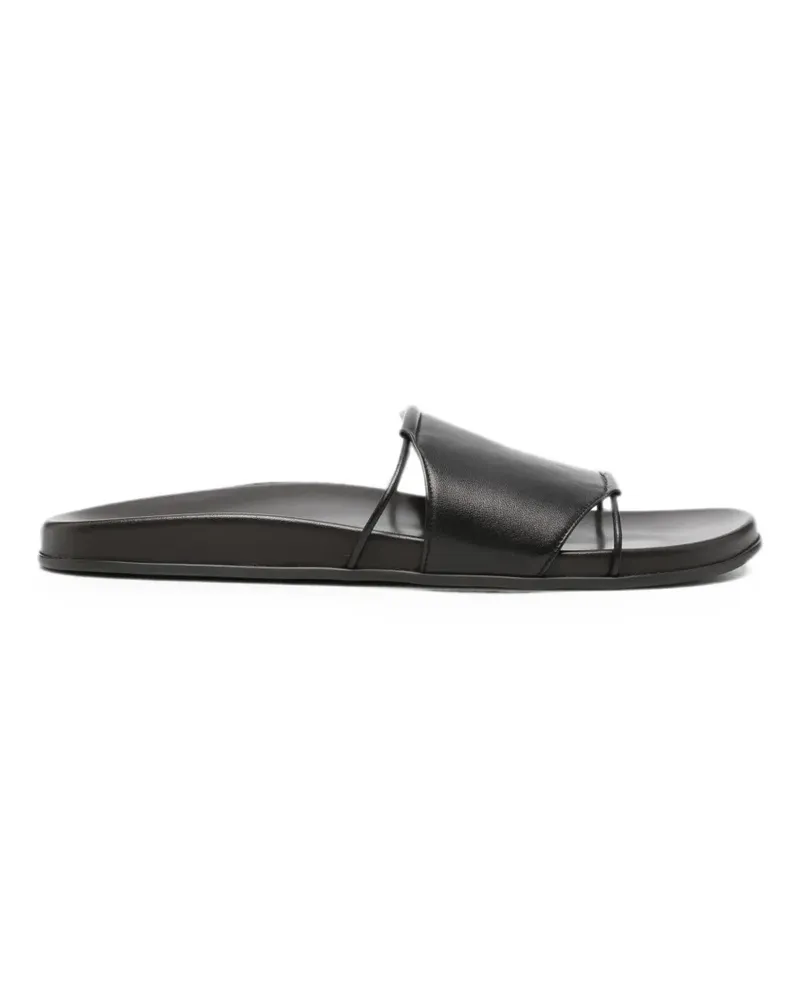 The Row Vivienne slides - Schwarz Schwarz
