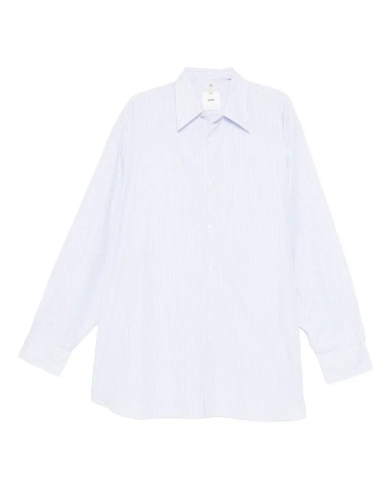 OAMC Gestreiftes Hemd - Blau Blau