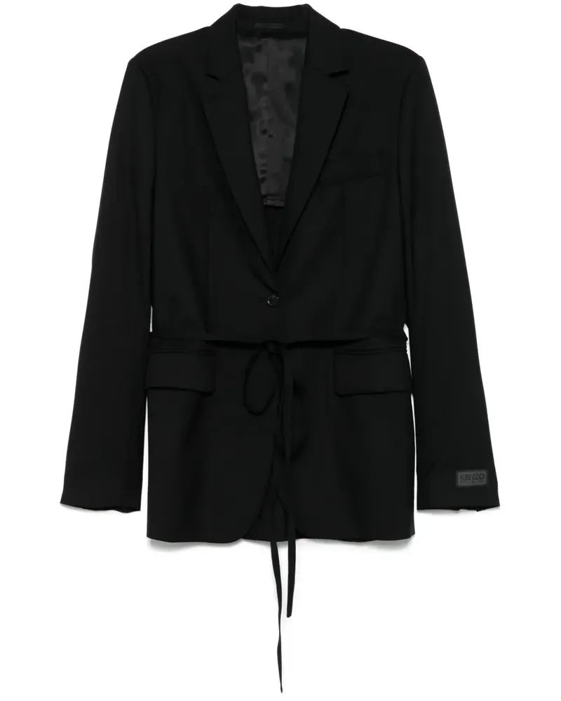 Kenzo Blazer mit Bund - Schwarz Schwarz