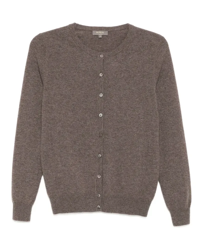 N.Peal Olivia Cardigan - Braun Braun