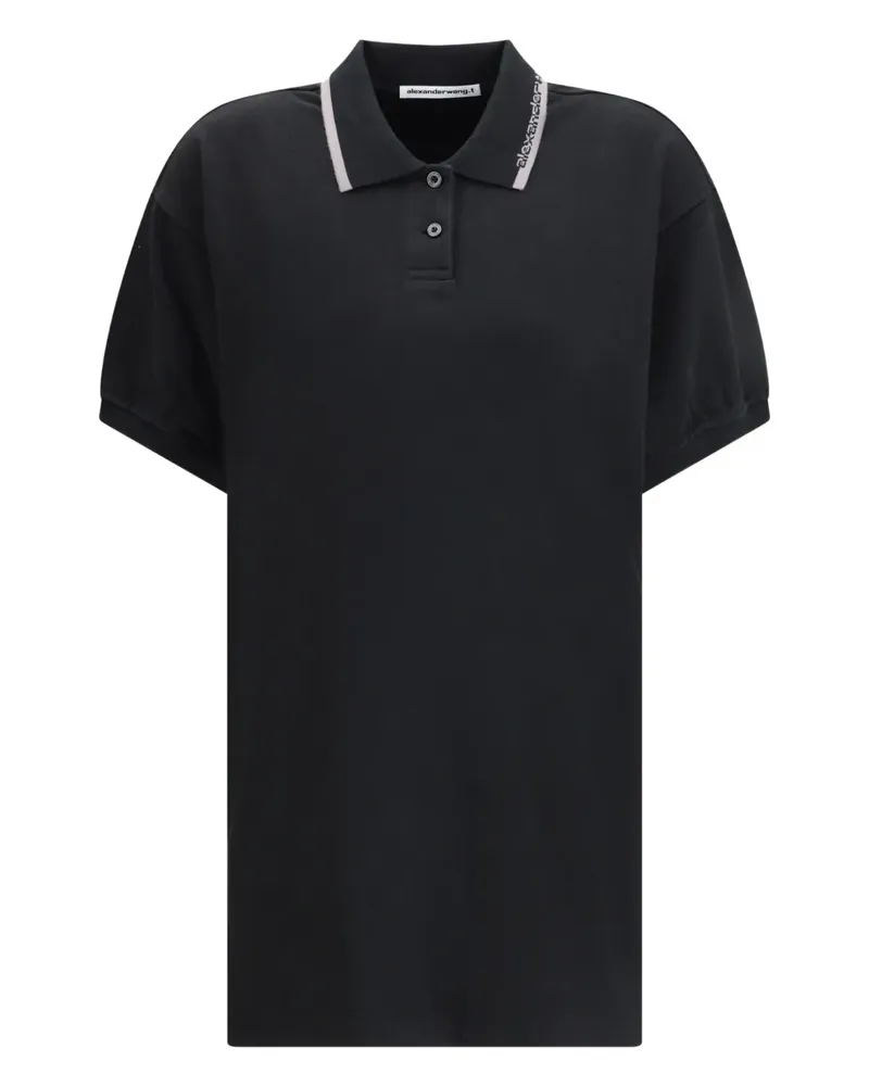Alexander Wang polo mini dress - Schwarz Schwarz
