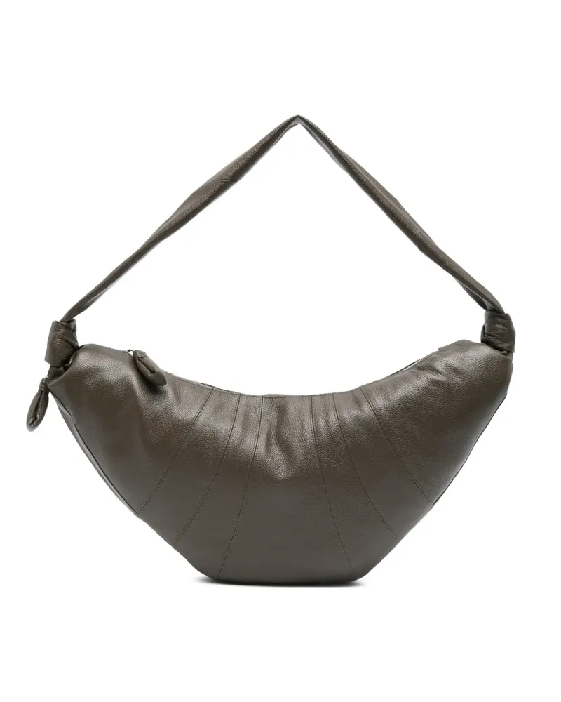 Christophe Lemaire large Croissant zip-top tote bag - Braun Braun