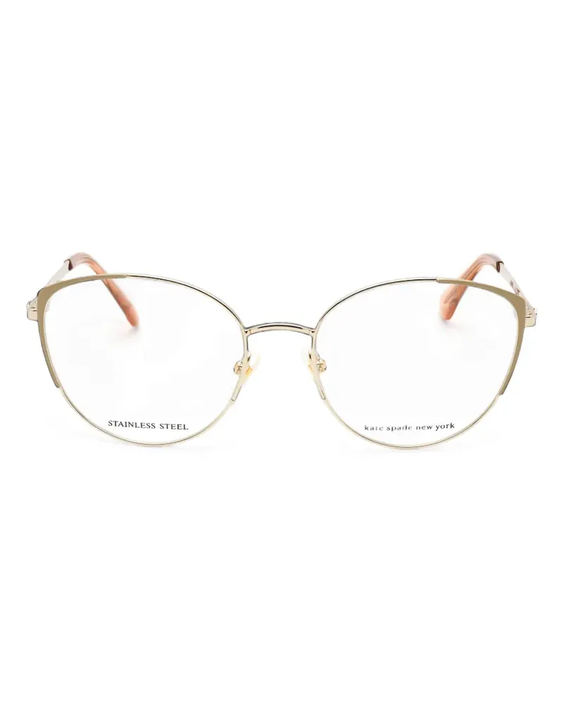 Kate Spade Noel cat-eye glasses - Gold Gold