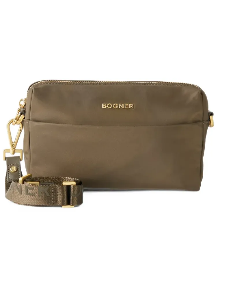 Bogner Klosters Neve Sita Schultertasche mit Logo-Schriftzug - Nude Nude