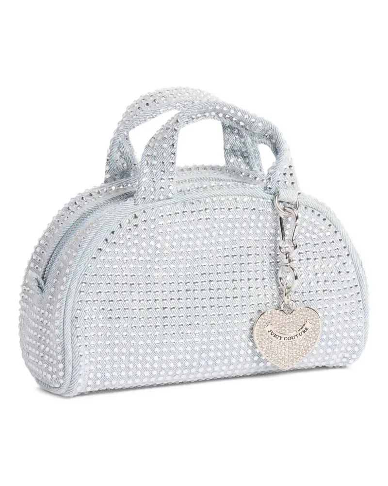 Juicy Couture Tote Bag mit Kristallen - Blau Blau