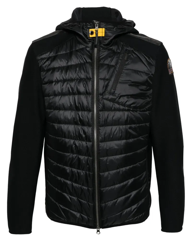Parajumpers Gefütterte Nolan Jacke - Schwarz Schwarz
