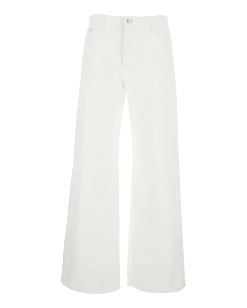 Roy Roger's Jeans mit weitem Bein - Weiß Weiß