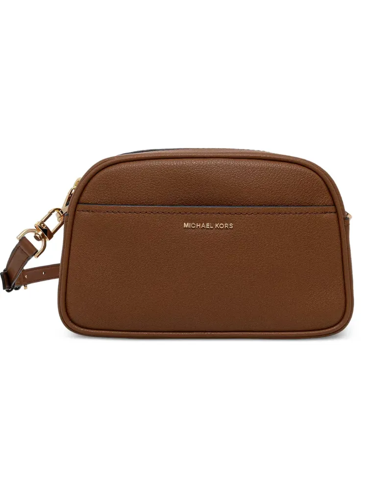 Michael Kors Umhängetasche mit Logo-Riemen - Braun Braun