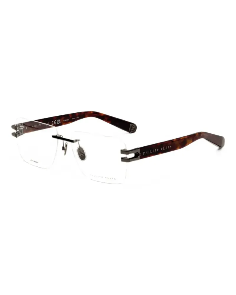 Philipp Plein rimless square-frame glasses - Silber Silber