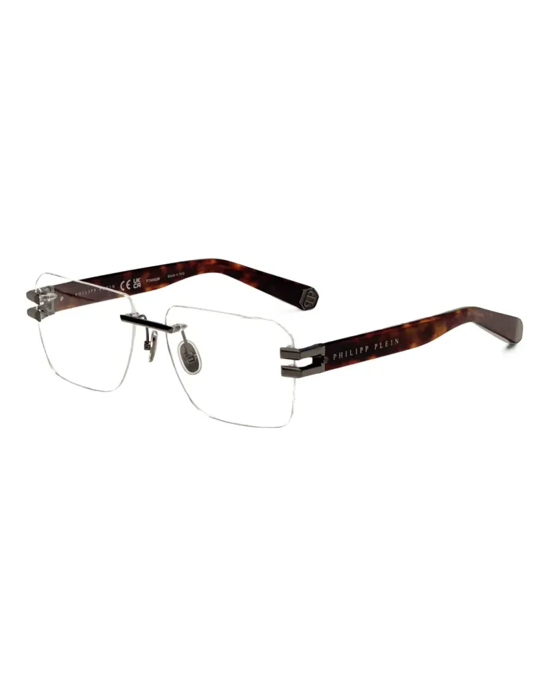 Philipp Plein rimless square-frame glasses - Silber Silber
