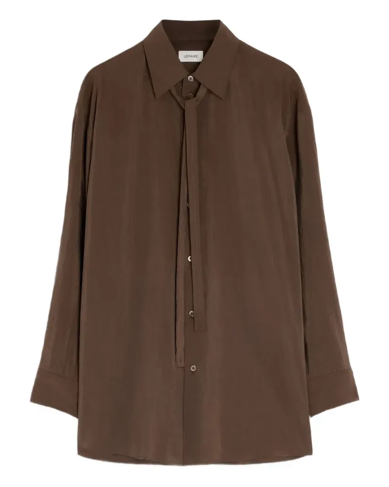 Christophe Lemaire Klassisches Hemd - BR402 BRUNETTE Br402