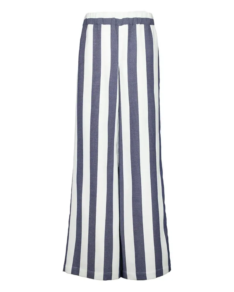 PAULA Gestreifte Hose - Blau Blau