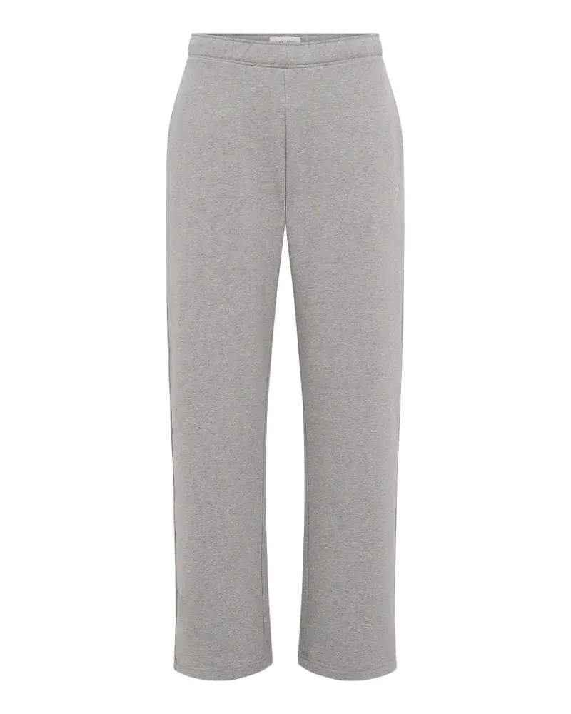 Marine Serre Jogginghose mit Moon-Stickerei - Grau Grau