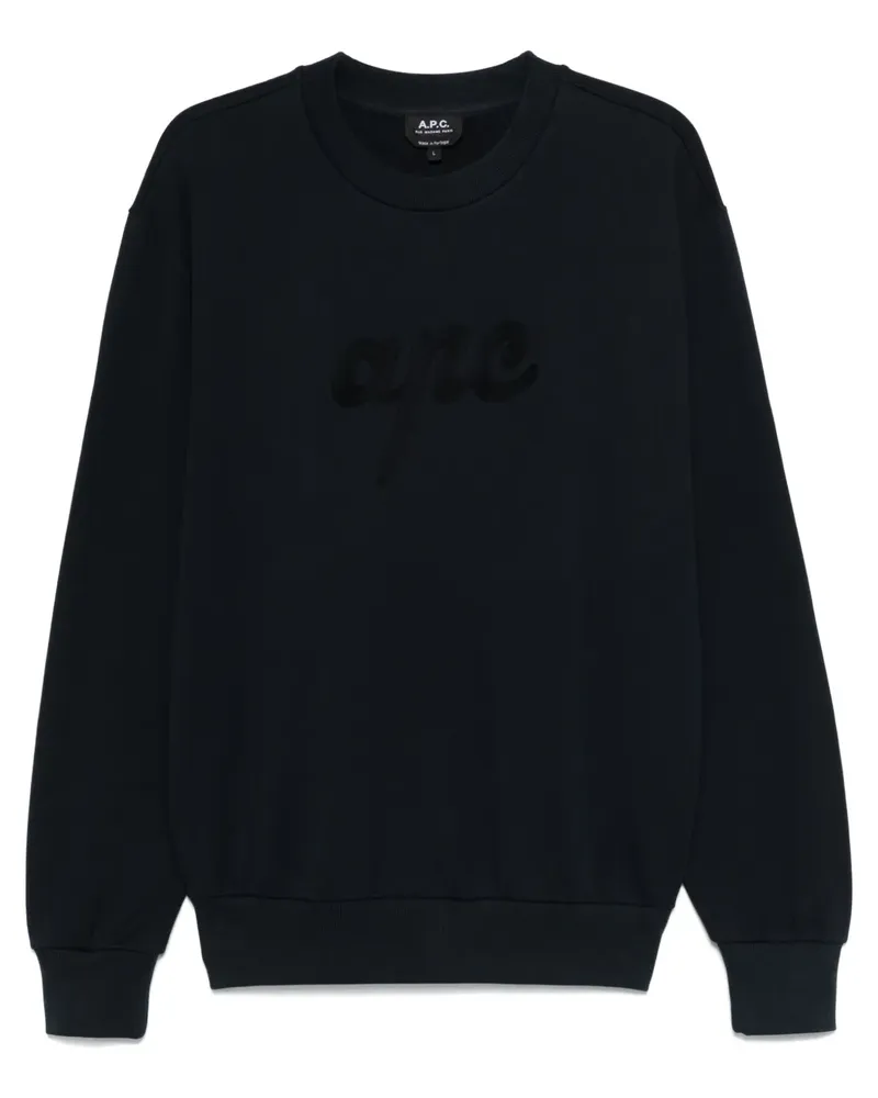 A.P.C. Ethan Sweatshirt - Blau Blau