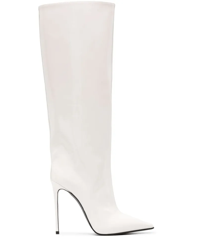 Le Silla Eva Stiefel 115mm - Weiß Weiß