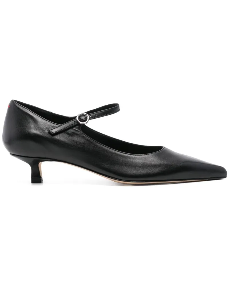 aeyde Polina Pumps 40mm - Schwarz Schwarz