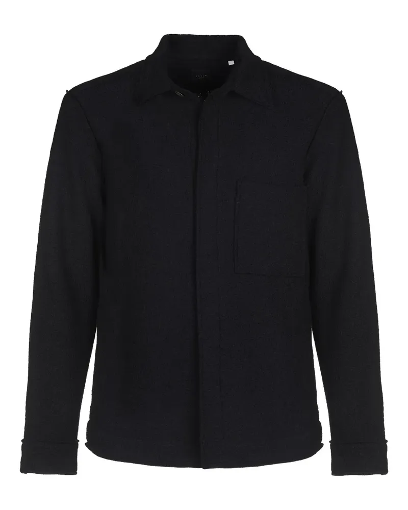 XACUS Hemd mit Brusttasche - Schwarz Schwarz