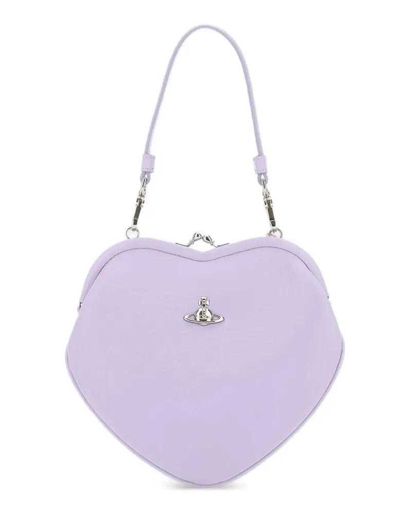 Vivienne Westwood heart frame shoulder bag - Violett Violett