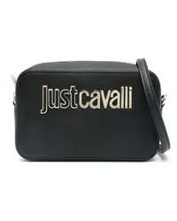 Just Cavalli Umhängetasche mit Logo Schwarz