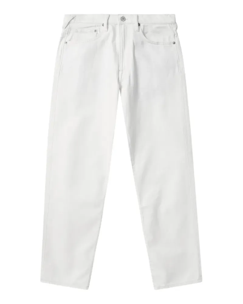 Paul Smith Jeans mit Logo-Stickerei - Weiß Weiß
