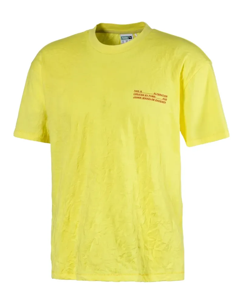 Puma xJannik Wikkelso Davidsen Alteration T-shirt - Gelb Gelb