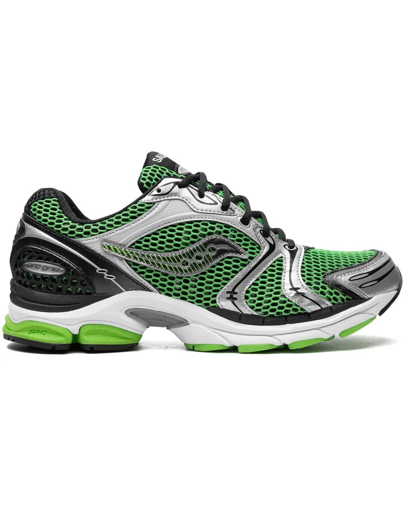 Saucony ProGrid Triumph 4 Green/Silver Sneakers - Grün Grün