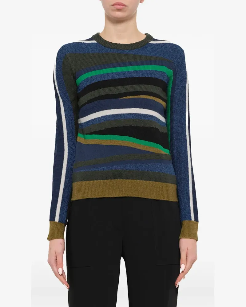 Kenzo striped crew-neck sweater - Blau Blau