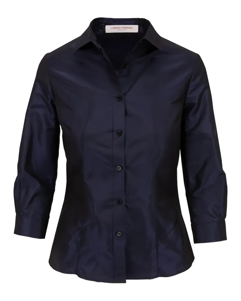 Carolina Herrera New York buttoned shirt - Blau Blau
